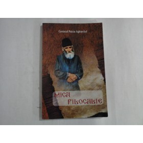 MICA FILOCALIE - CUVIOSUL PAISIE AGHIORITUL